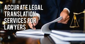 Legal translation services