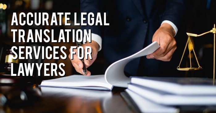 Legal translation services